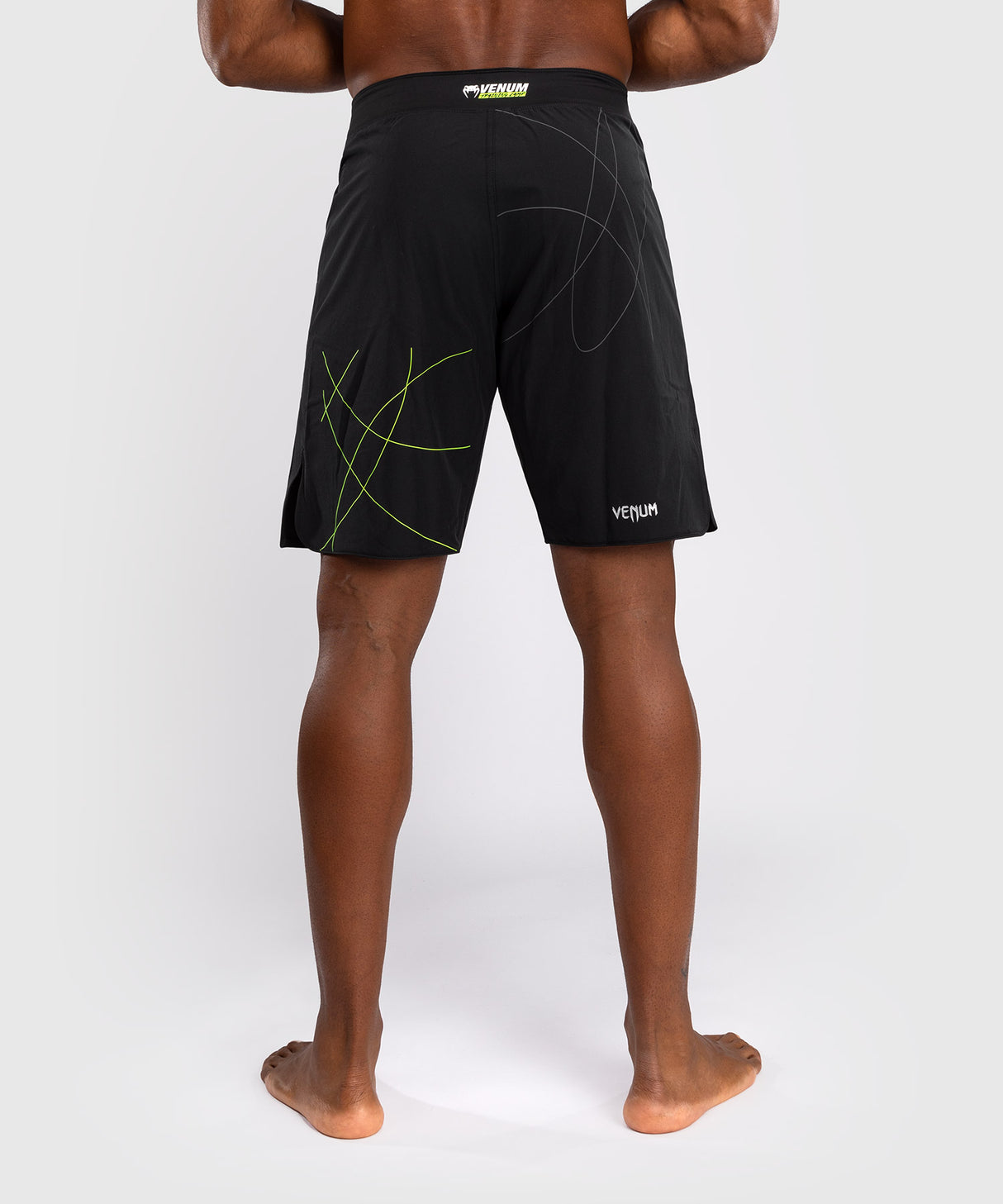 Venum Training Camp 4.0 Fight Shorts - Black/Neon Green