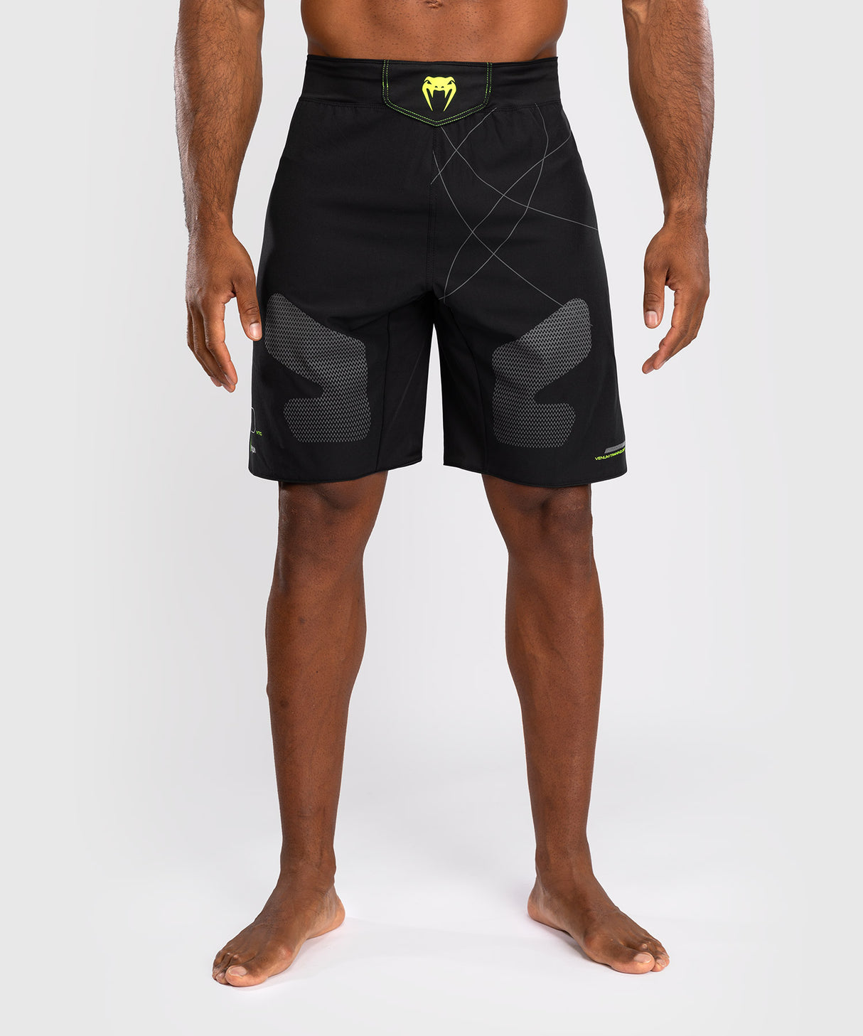 Venum Training Camp 4.0 Fight Shorts - Black/Neon Green