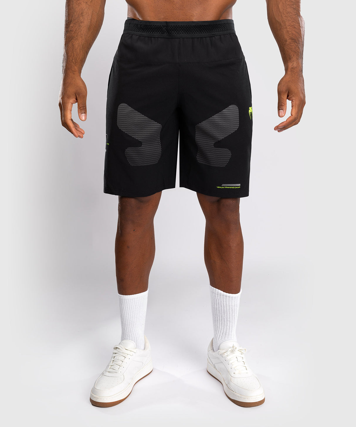 Venum Training Camp 4.0 Training Shorts - Black/Neon Green