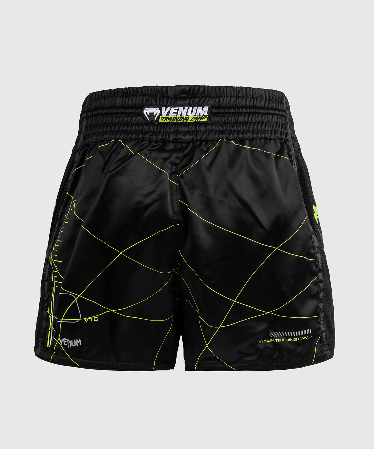 Venum Training Camp 4.0 Muay Thai Shorts - Black/Neon Green