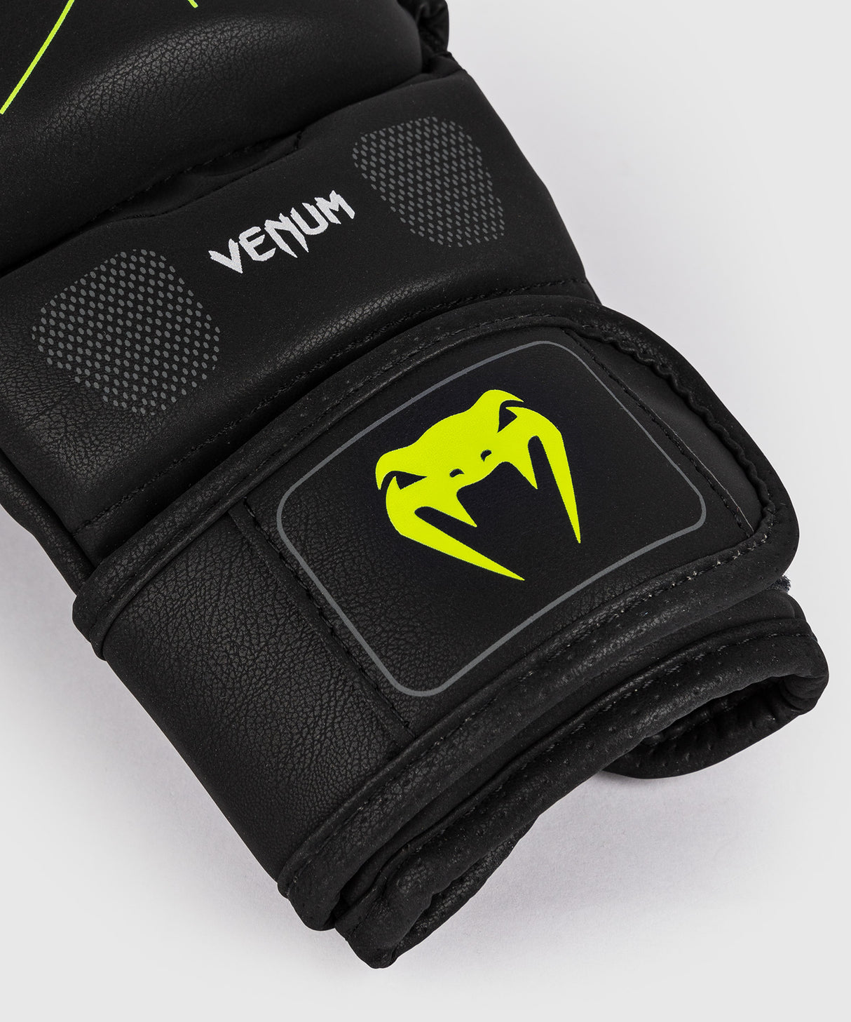 Venum Training Camp 4.0 MMA Sparring Gloves - Black/Neon Green