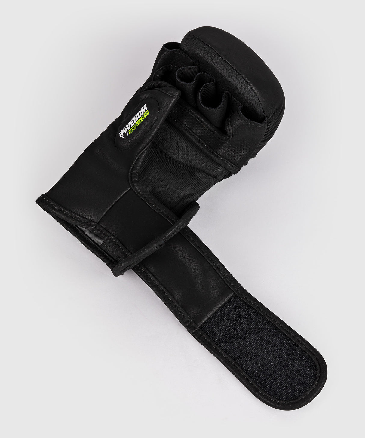 Venum Training Camp 4.0 MMA Sparring Gloves - Black/Neon Green