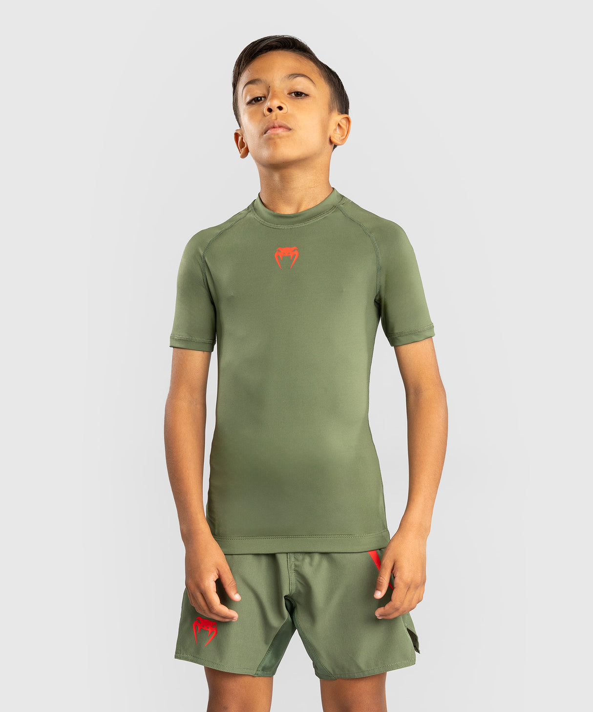 Venum Contender Kids Short Sleeve Rash Guard
