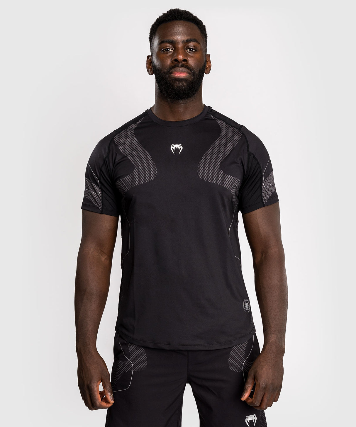 Venum Nexus Dry-Tech T-Shirt - Black/Silver
