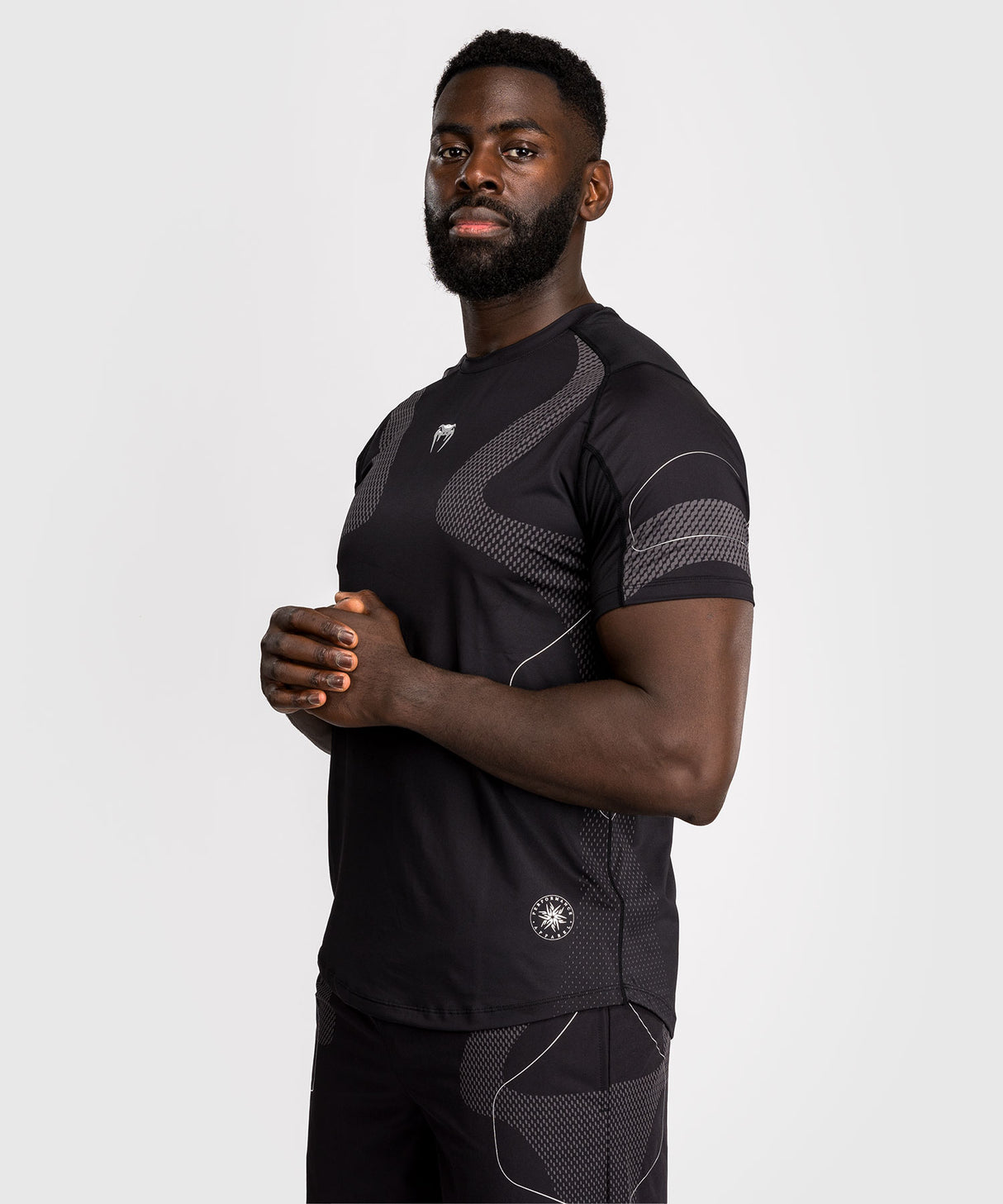 Venum Nexus Dry-Tech T-Shirt - Black/Silver