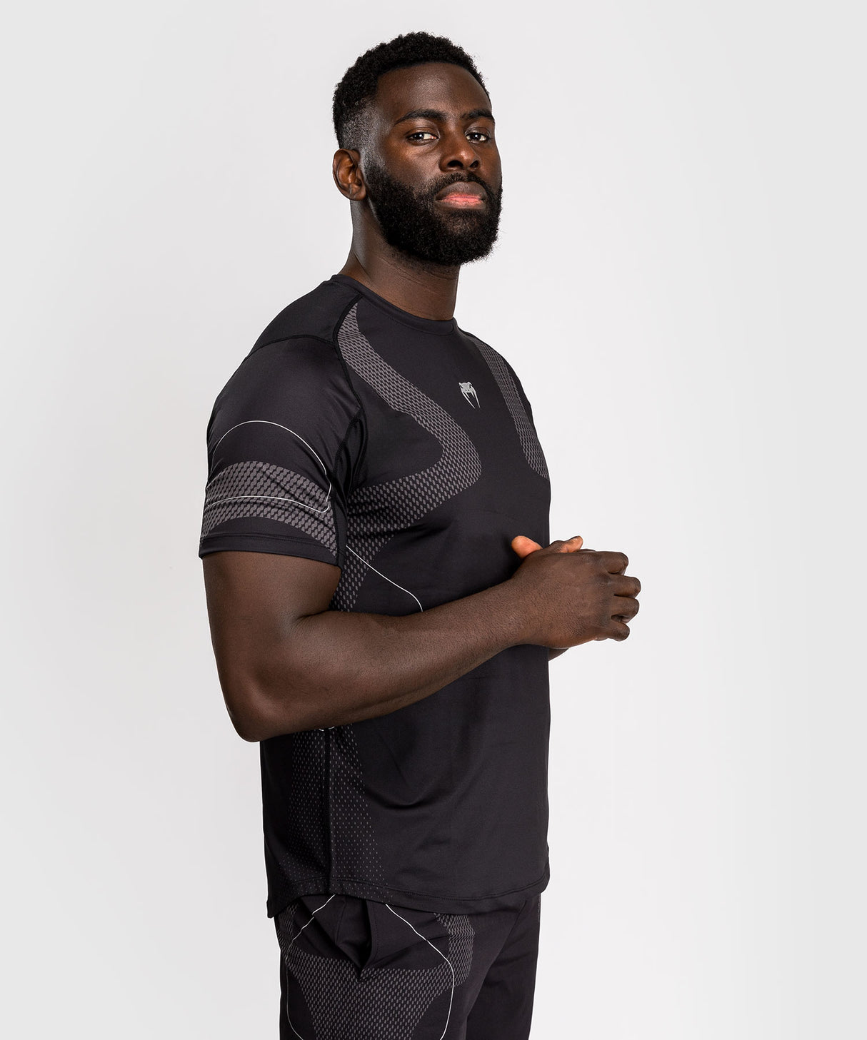 Venum Nexus Dry-Tech T-Shirt - Black/Silver