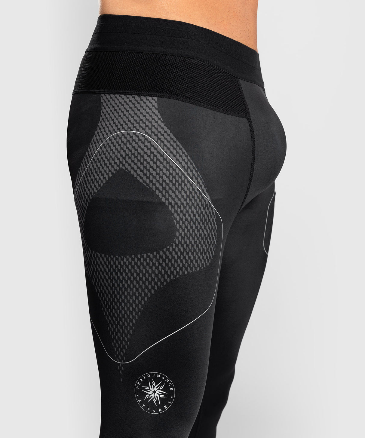Venum Nexus Spats - Black/Silver