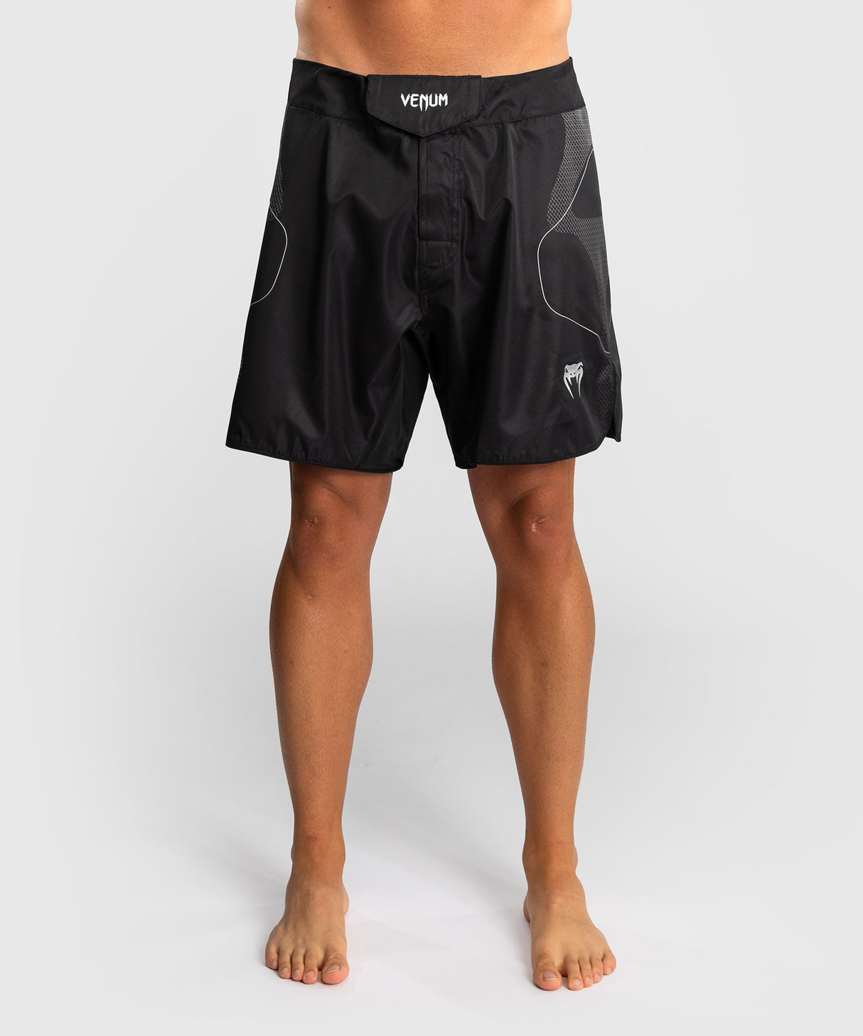 Venum Nexus Fight Shorts - Black/Silver