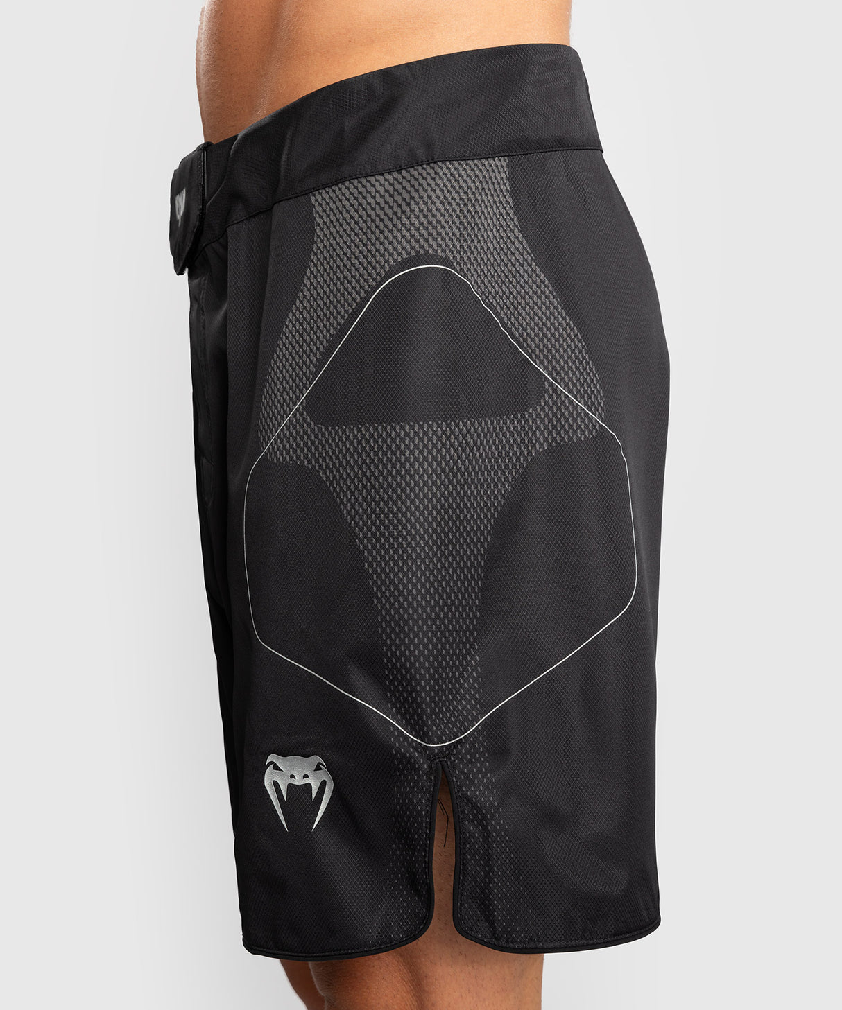 Venum Nexus Fight Shorts - Black/Silver