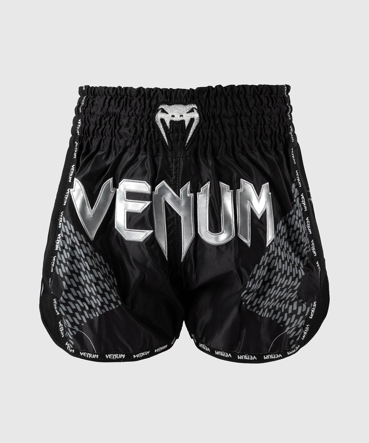 Venum Nexus Muay Thai Shorts - Black/Silver