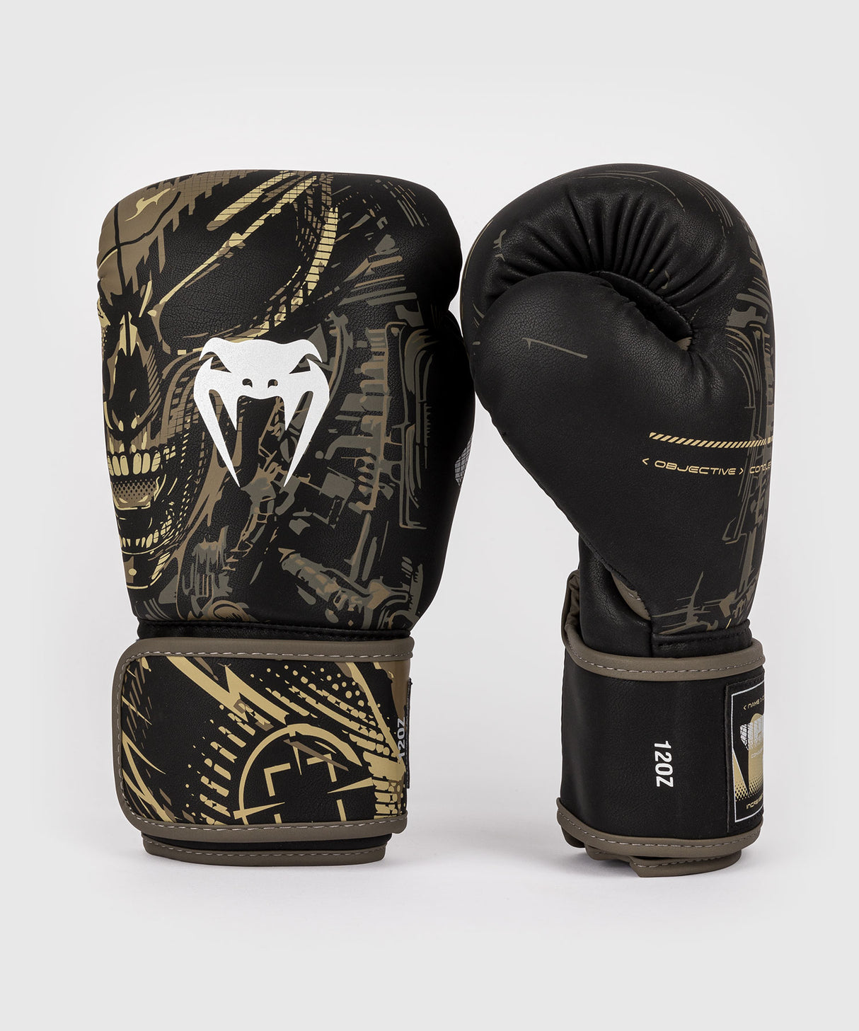 Venum Invader Boxing Gloves - Black/Sand