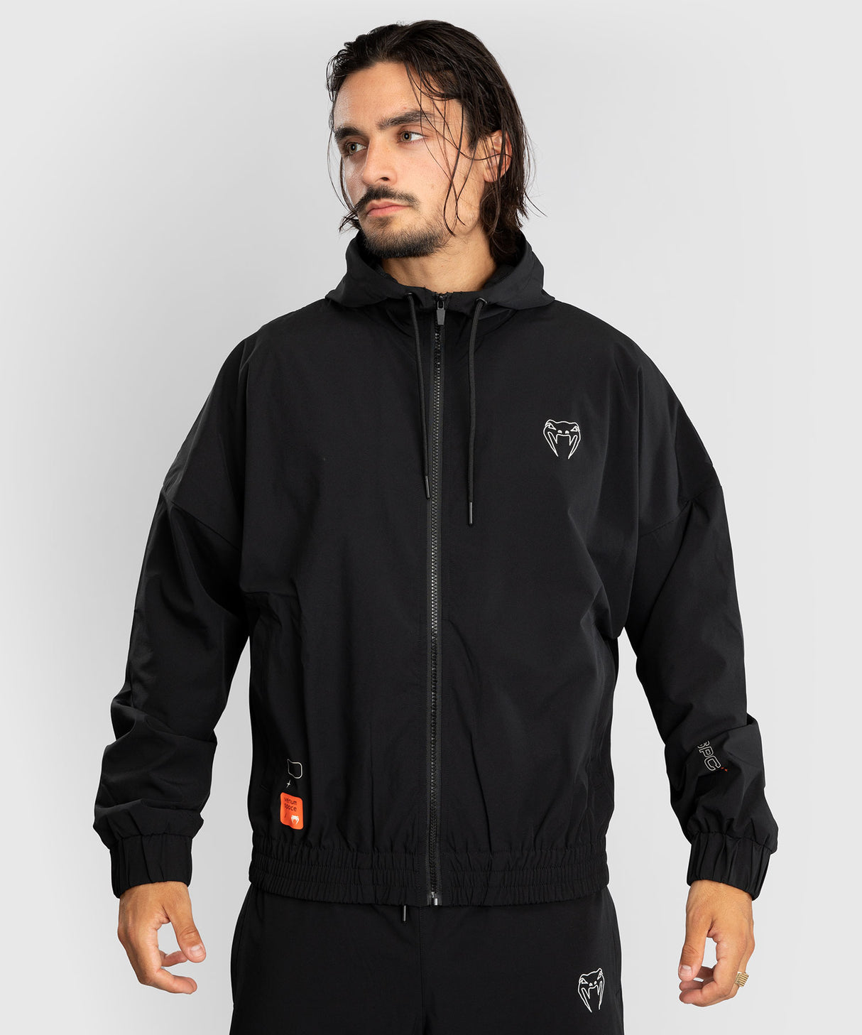 Venum Eclipse Track Jacket - Black/Ivory