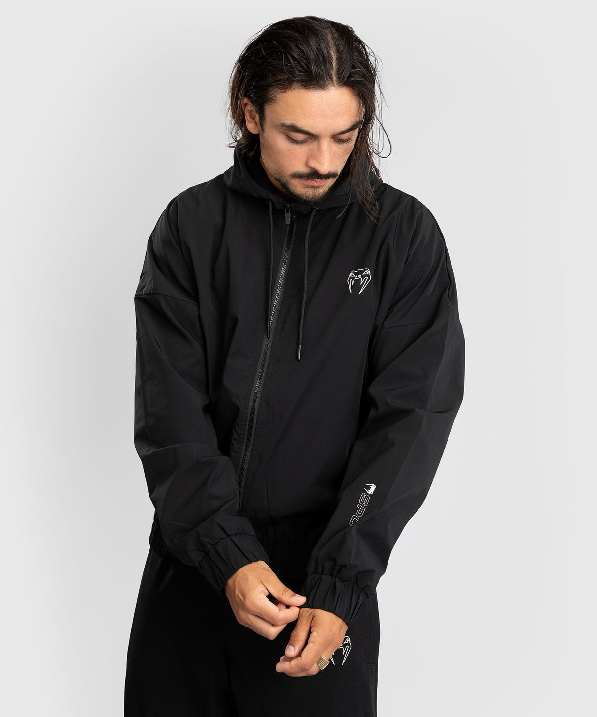Venum Eclipse Track Jacket - Black/Ivory