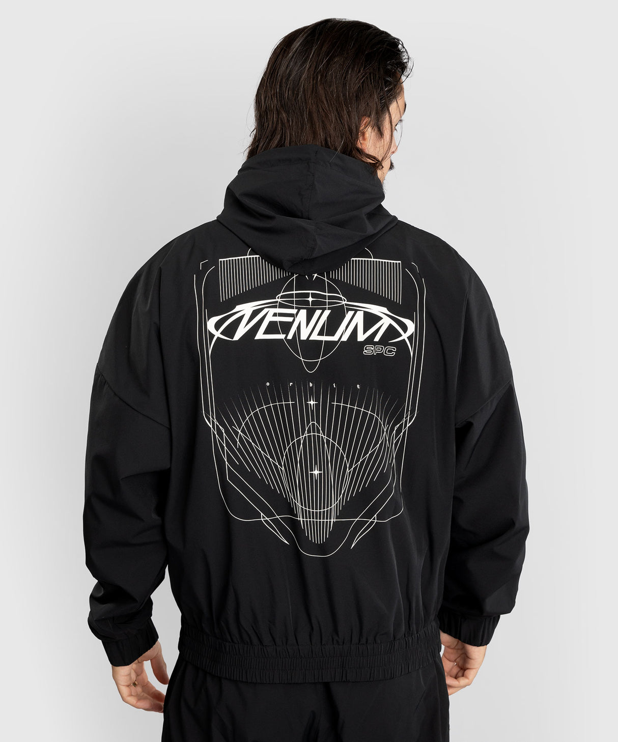 Venum Eclipse Track Jacket - Black/Ivory