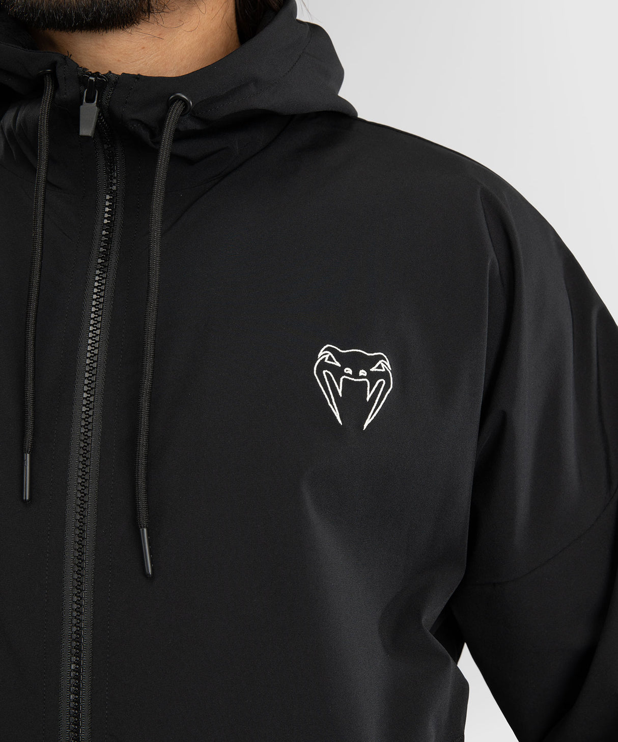 Venum Eclipse Track Jacket - Black/Ivory