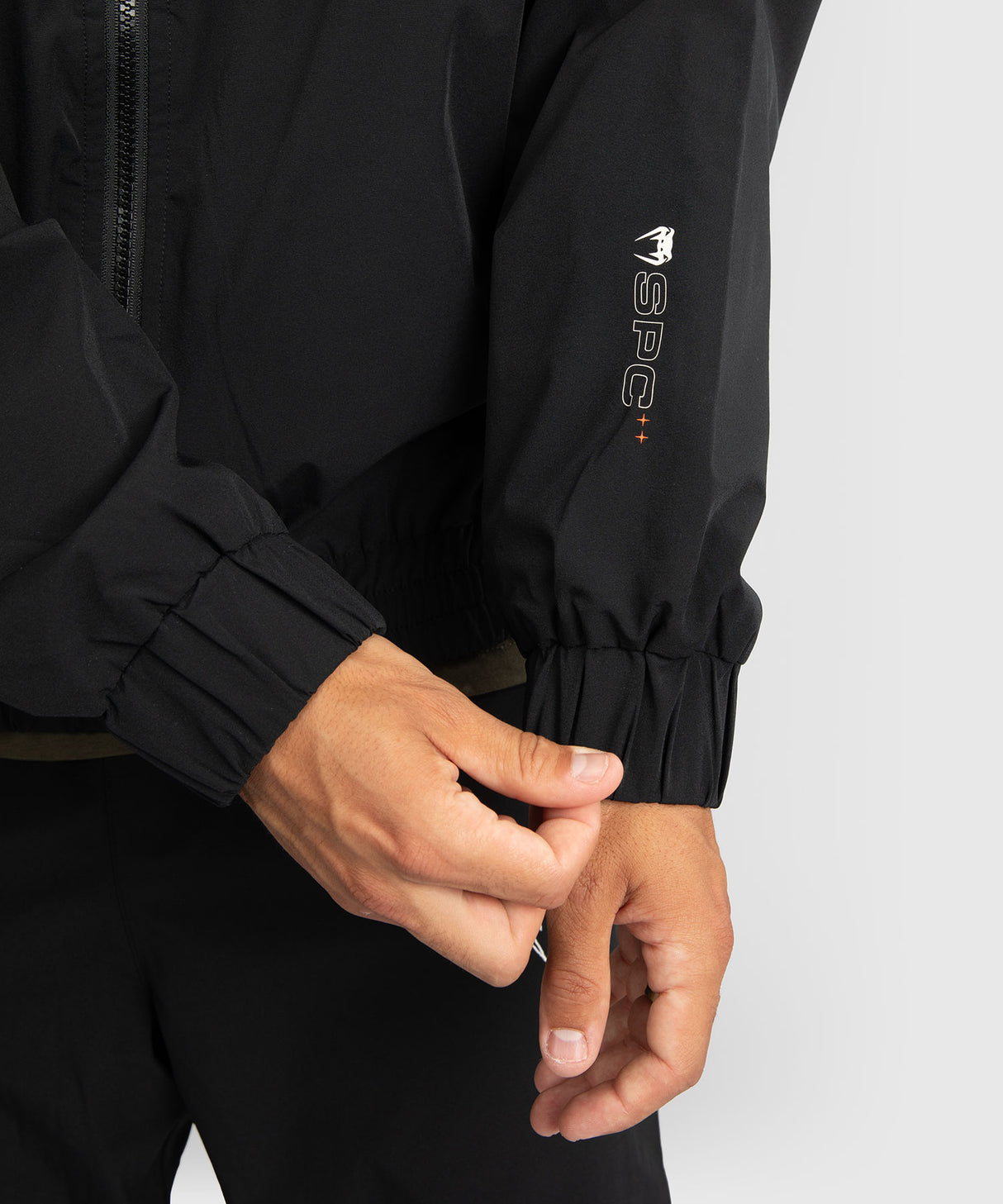 Venum Eclipse Track Jacket - Black/Ivory