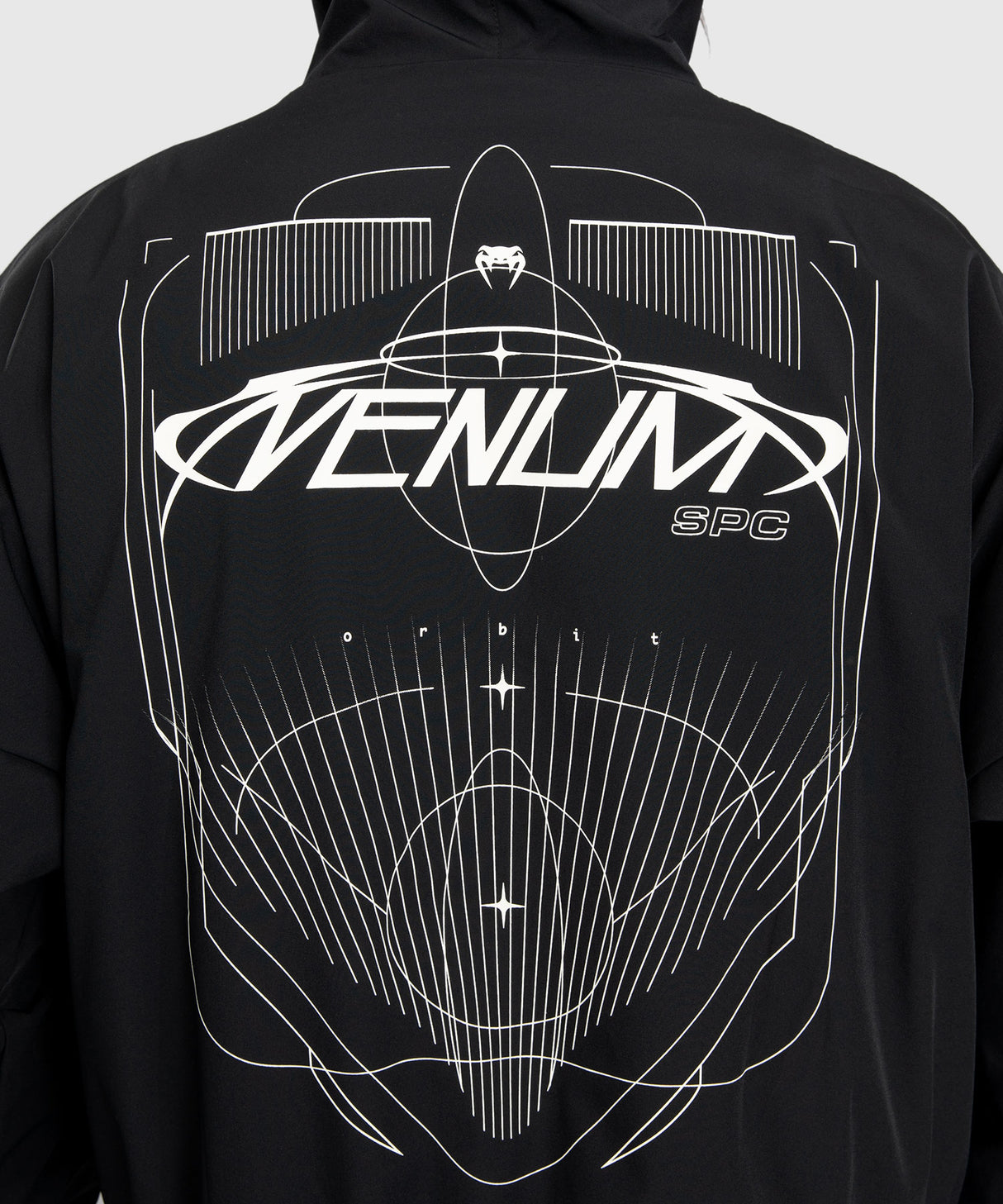 Venum Eclipse Track Jacket - Black/Ivory