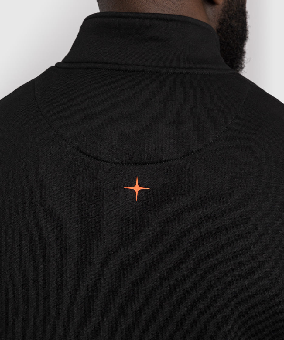 Venum Eclipse Half-Zip Sweatshirt - Black/Ivory