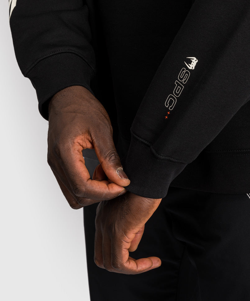 Venum Eclipse Half-Zip Sweatshirt - Black/Ivory