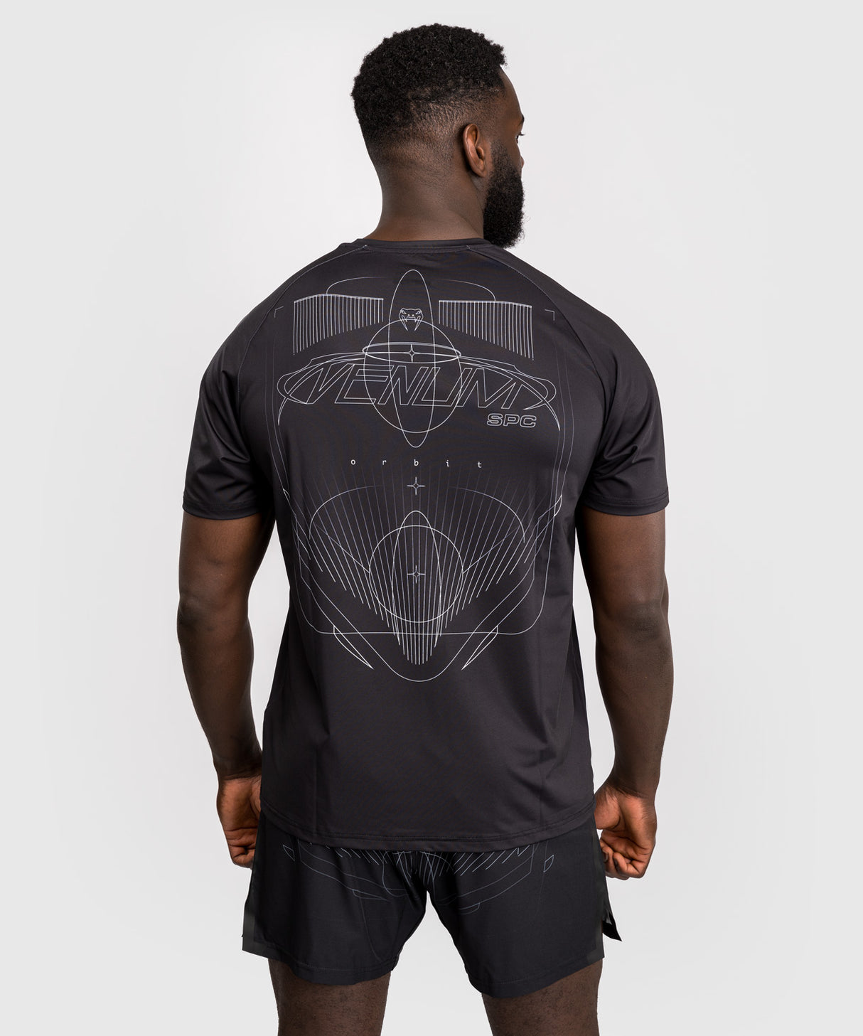 Venum Eclipse Dry-Tech T-Shirt - Black/Silver