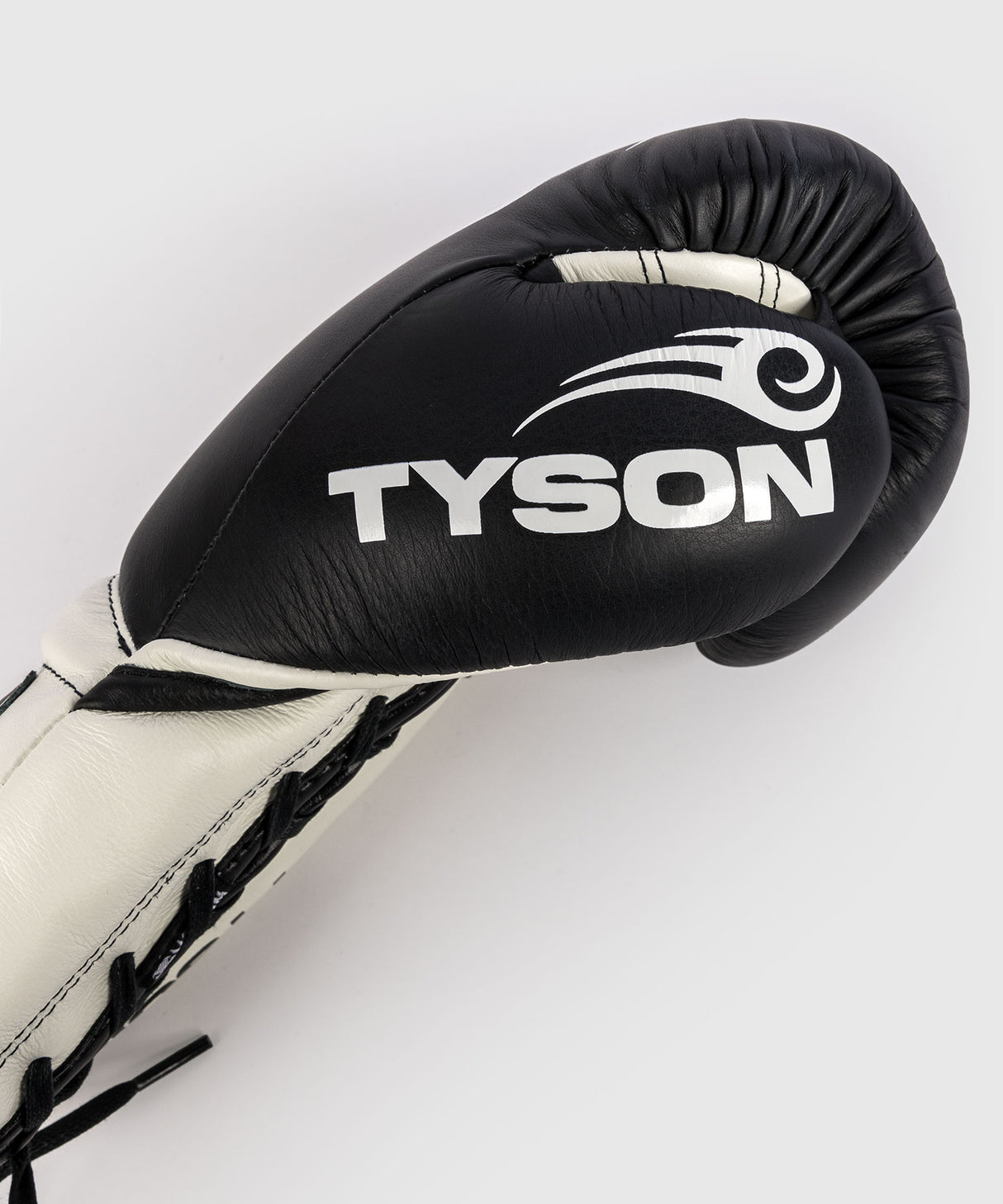 Venum Giant 2.0 Mike Tyson Pro Boxing Gloves with Laces - Deep Black/Optical White