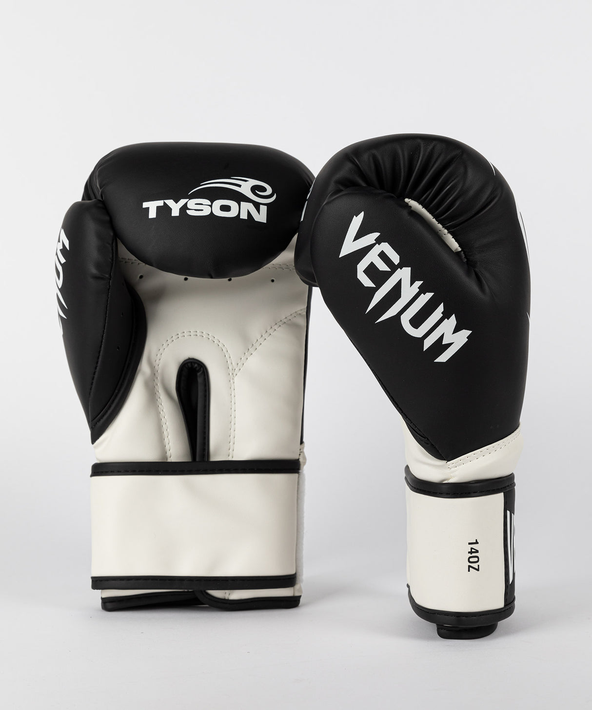 Venum Giant 2.0 Mike Tyson Pro Boxing Gloves - Deep Black/Optical White