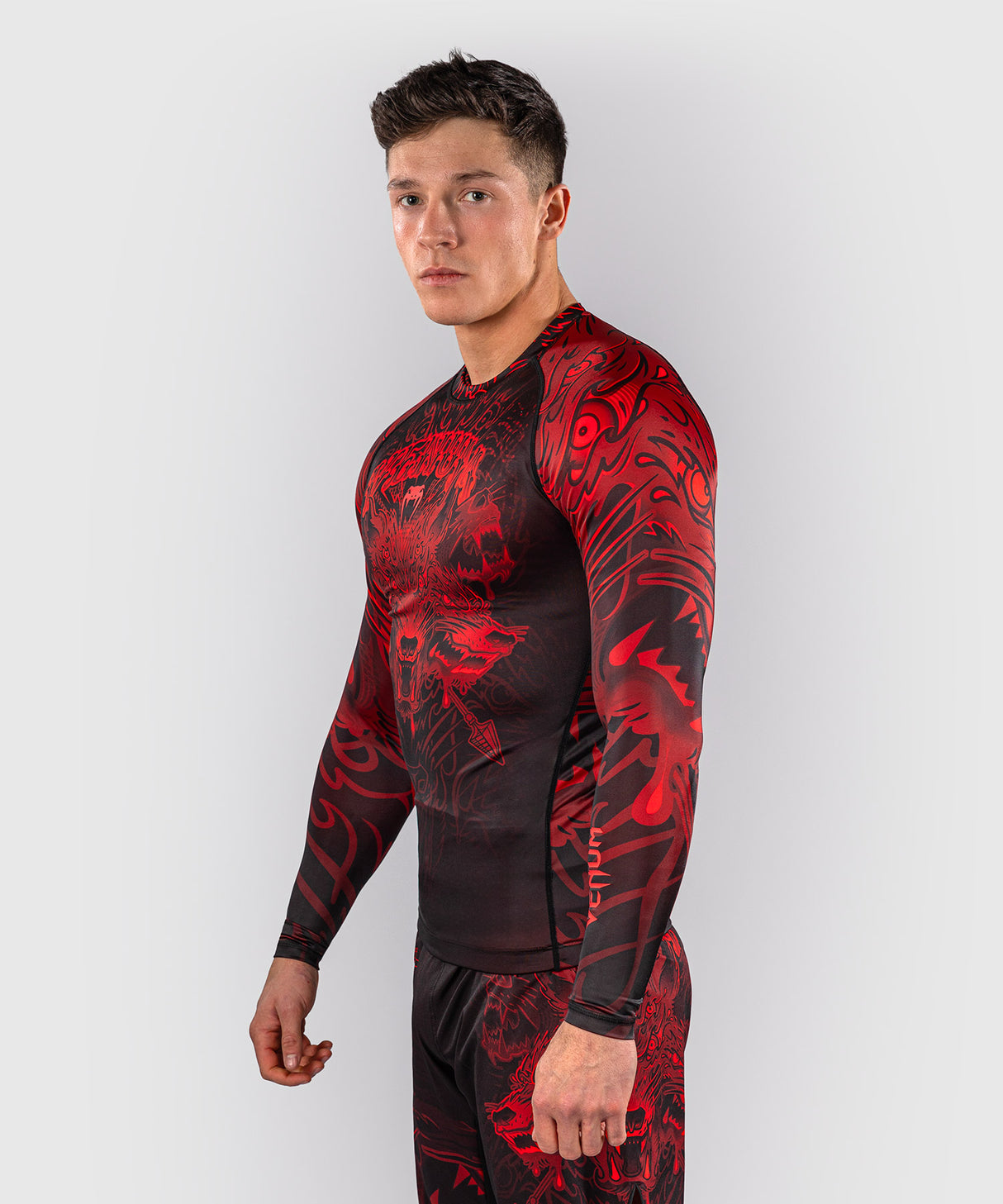 Venum Wolf Atak Men's Long Sleeve Rash Guard