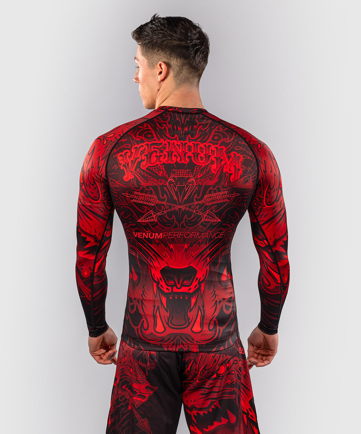 Venum Wolf Atak Men's Long Sleeve Rash Guard