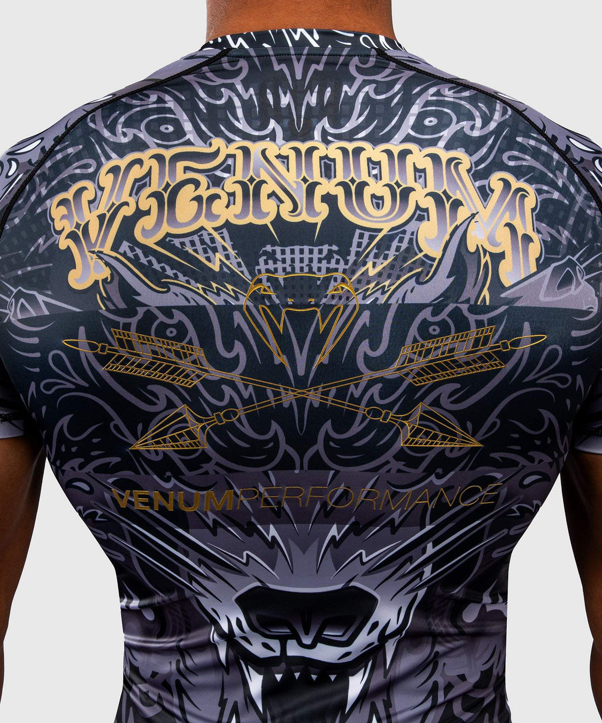 Venum Wolf Atak Men's Short Sleeve Rash Guard