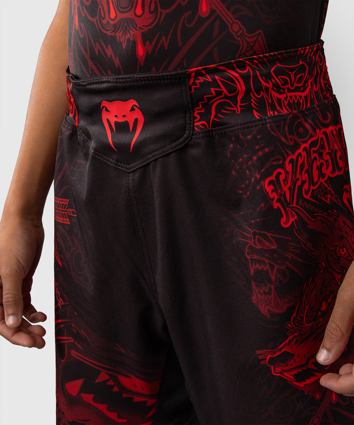 Venum Wolf Atak Kids Fight Shorts