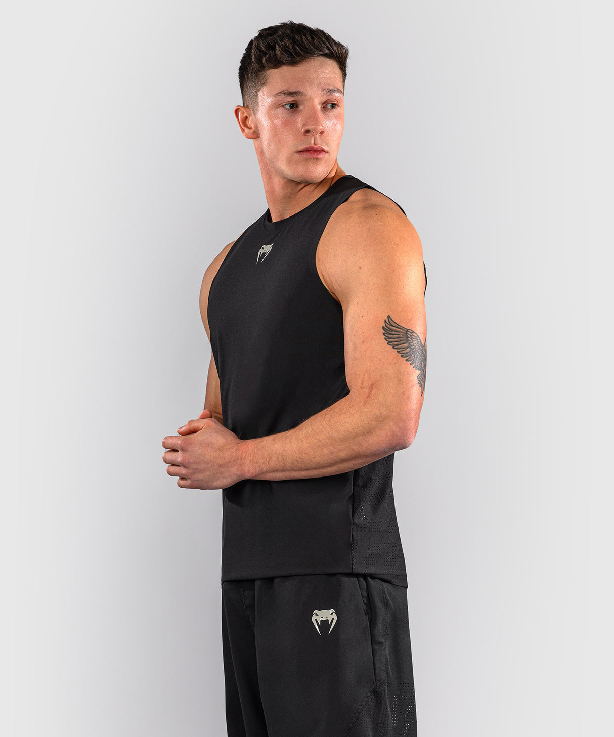 Venum Lazer Tank Top - Black/Grey