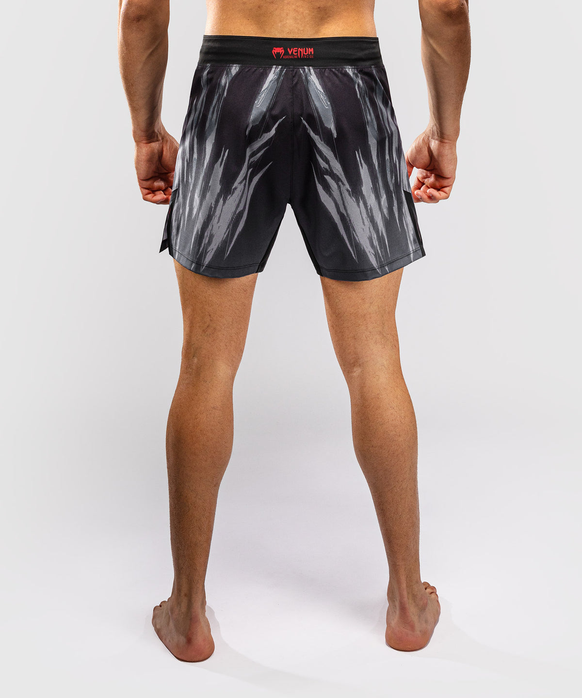 Venum Demon Fight Shorts - Black/Grey