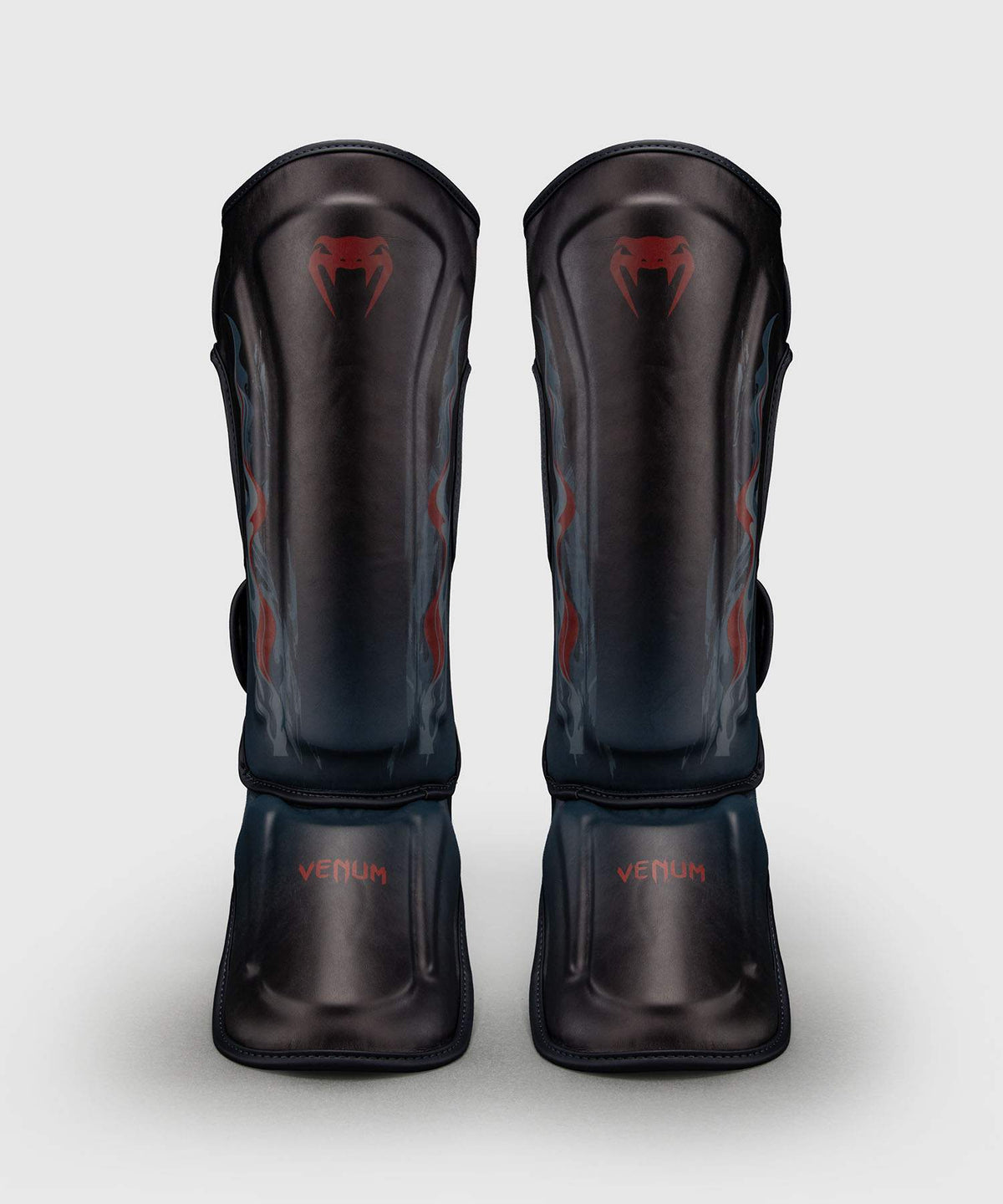 Venum Demon Shin Guards - Black/Grey