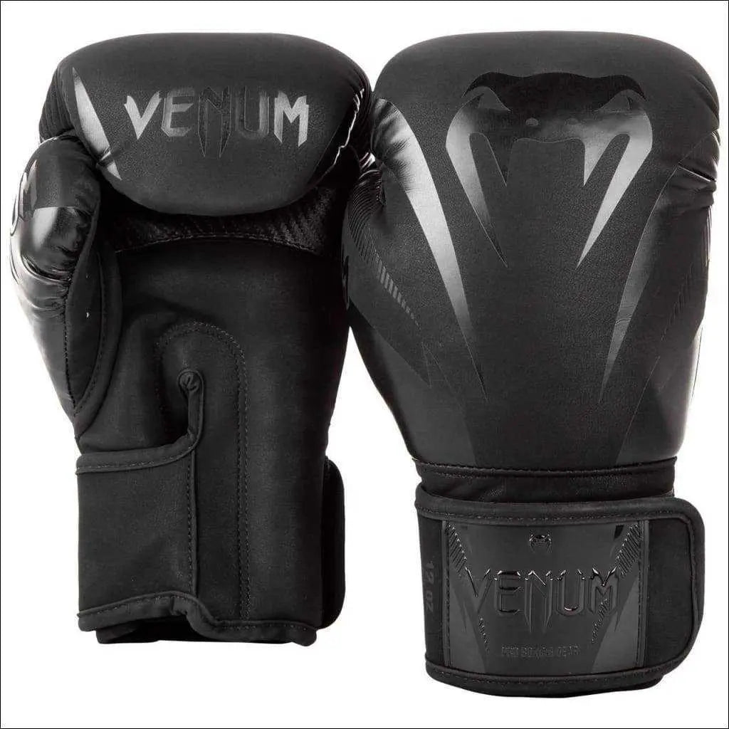Venum Impact Boxing Gloves Black/Black Venum