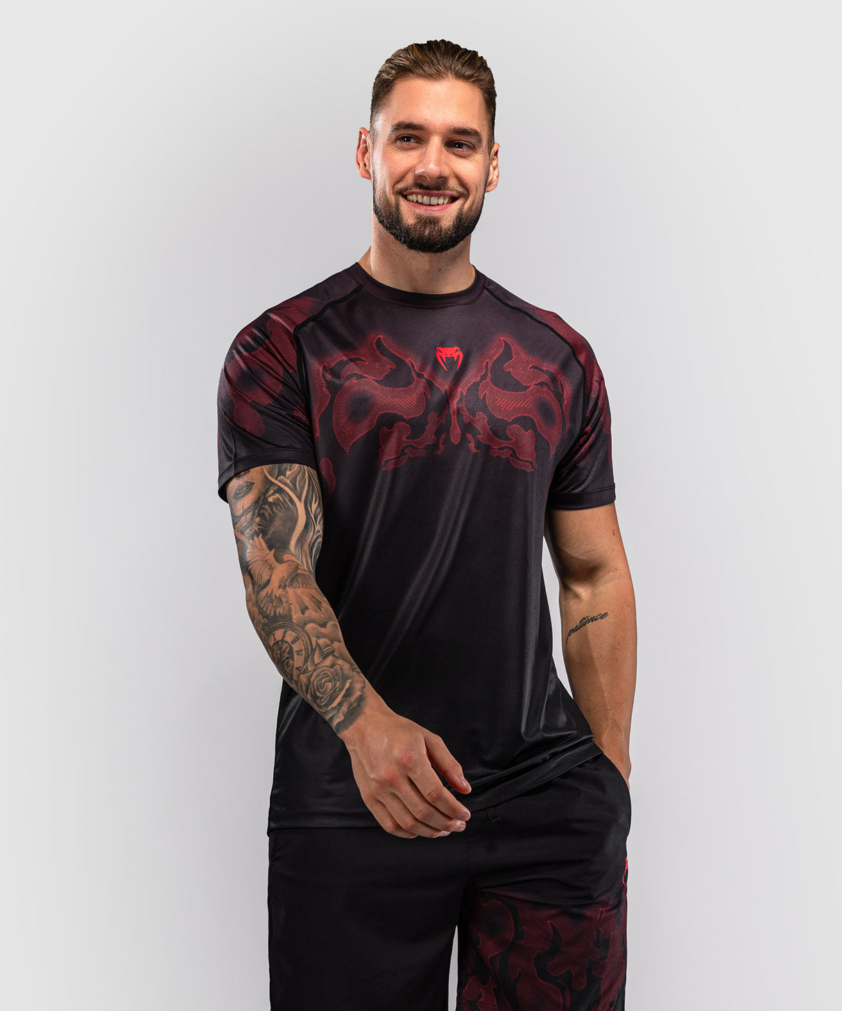 Venum Spectre Dry-Tech T-Shirt - Black/Red