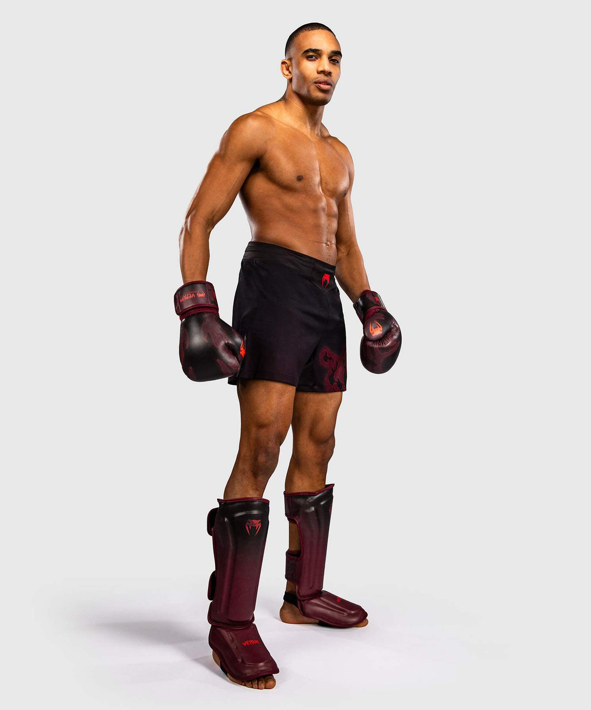 Venum Spectre Fight Shorts - Black/Red