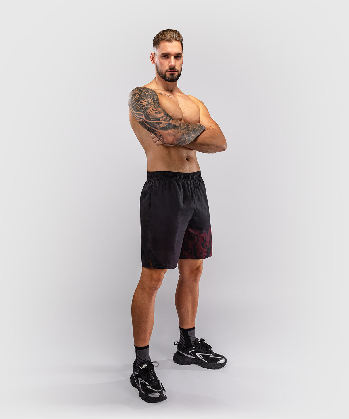 Venum Spectre Training Shorts - Black/Red