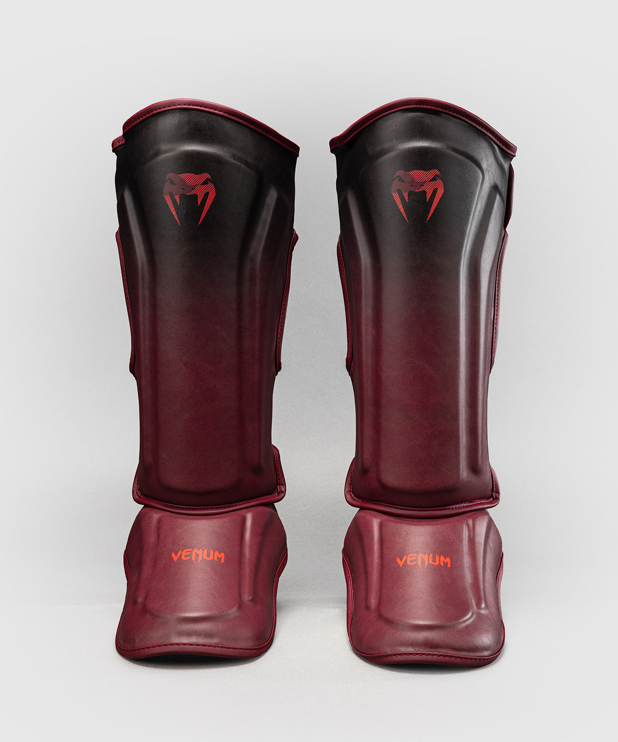 Venum Spectre Shin Guards - Black/Red