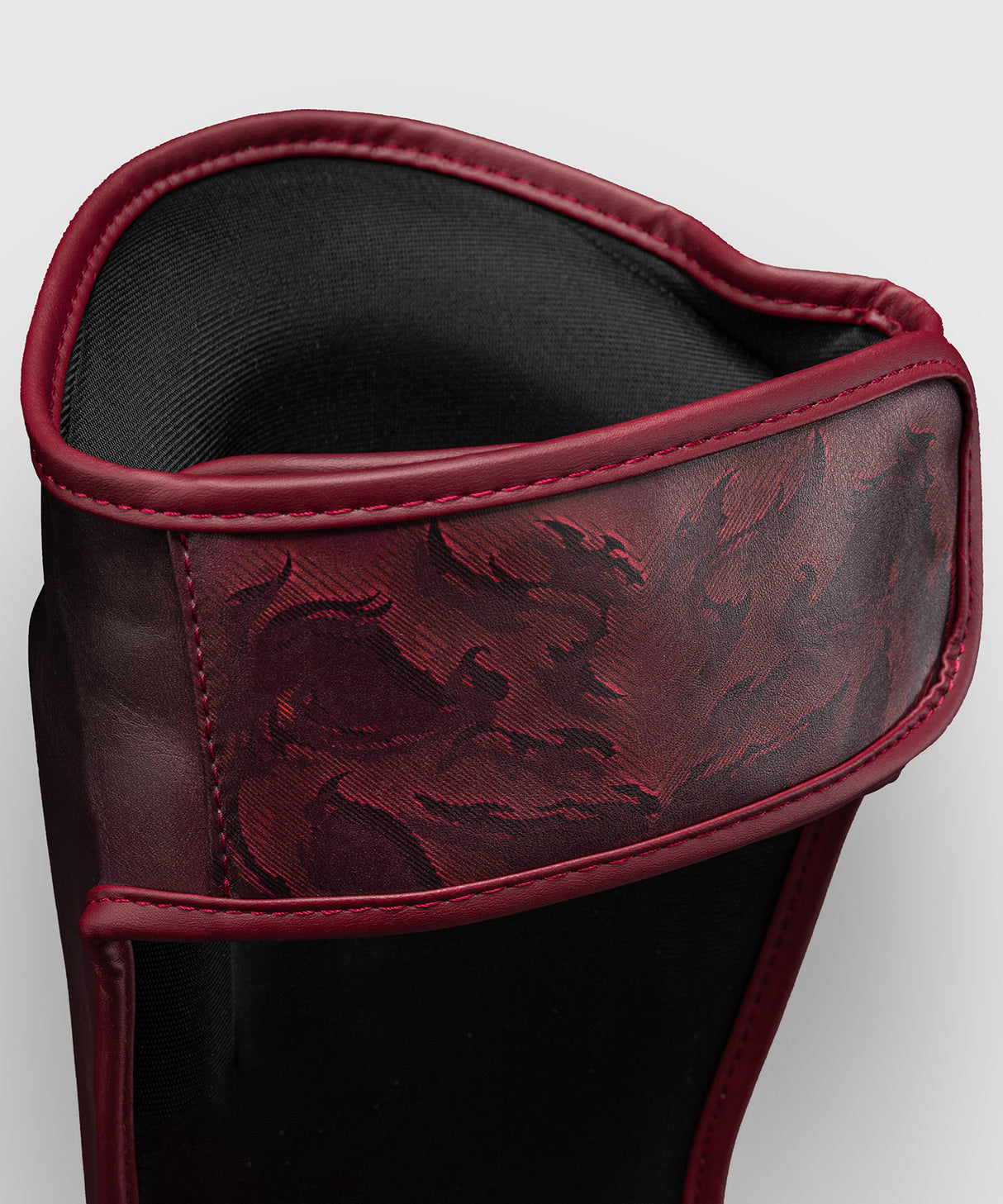 Venum Spectre Shin Guards - Black/Red