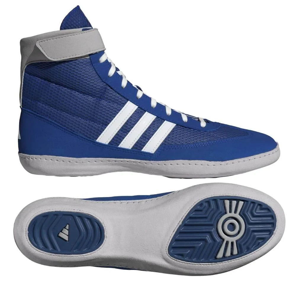 Adidas Combat Speed 4 Wrestling Boots - Blue