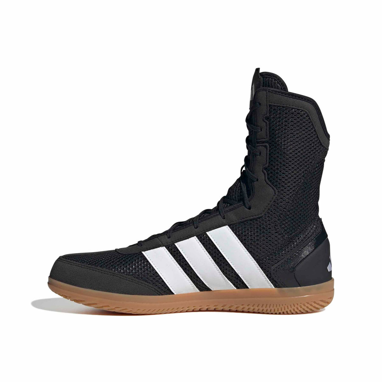 Adidas Box Hog Wide Boxing Boots - Core Black / Ftwr White / Core Black