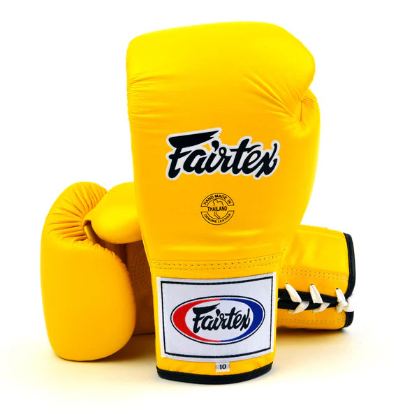 Fairtex Lace-Up Boxing Gloves