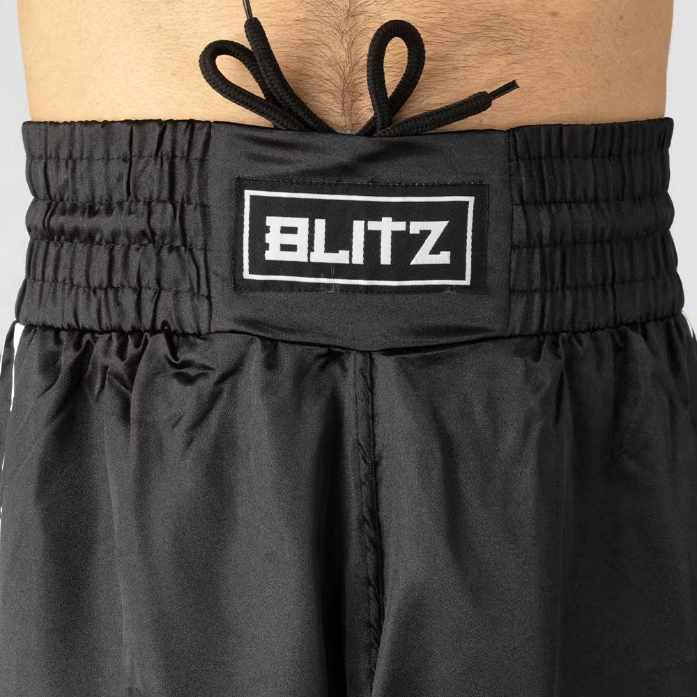 Blitz Classic Satin Full Contact Kickboxing Trousers
