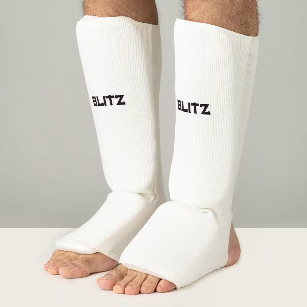 Blitz Sports Cotton Shin Guards