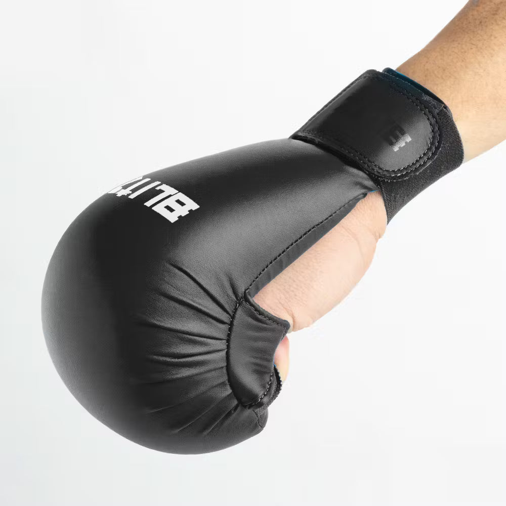 Blitz Club Elite Karate Sparring Gloves With Thumb