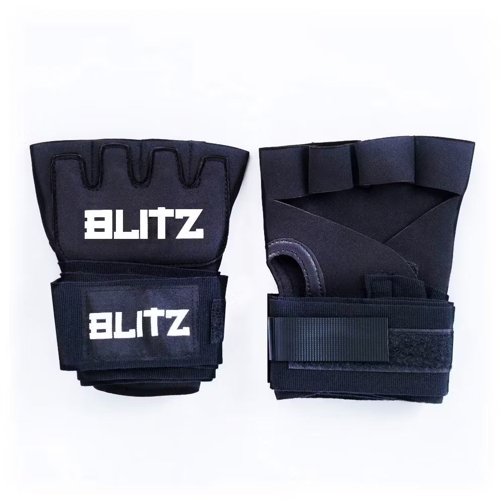 Blitz Sports Gel Hand Wraps - Black