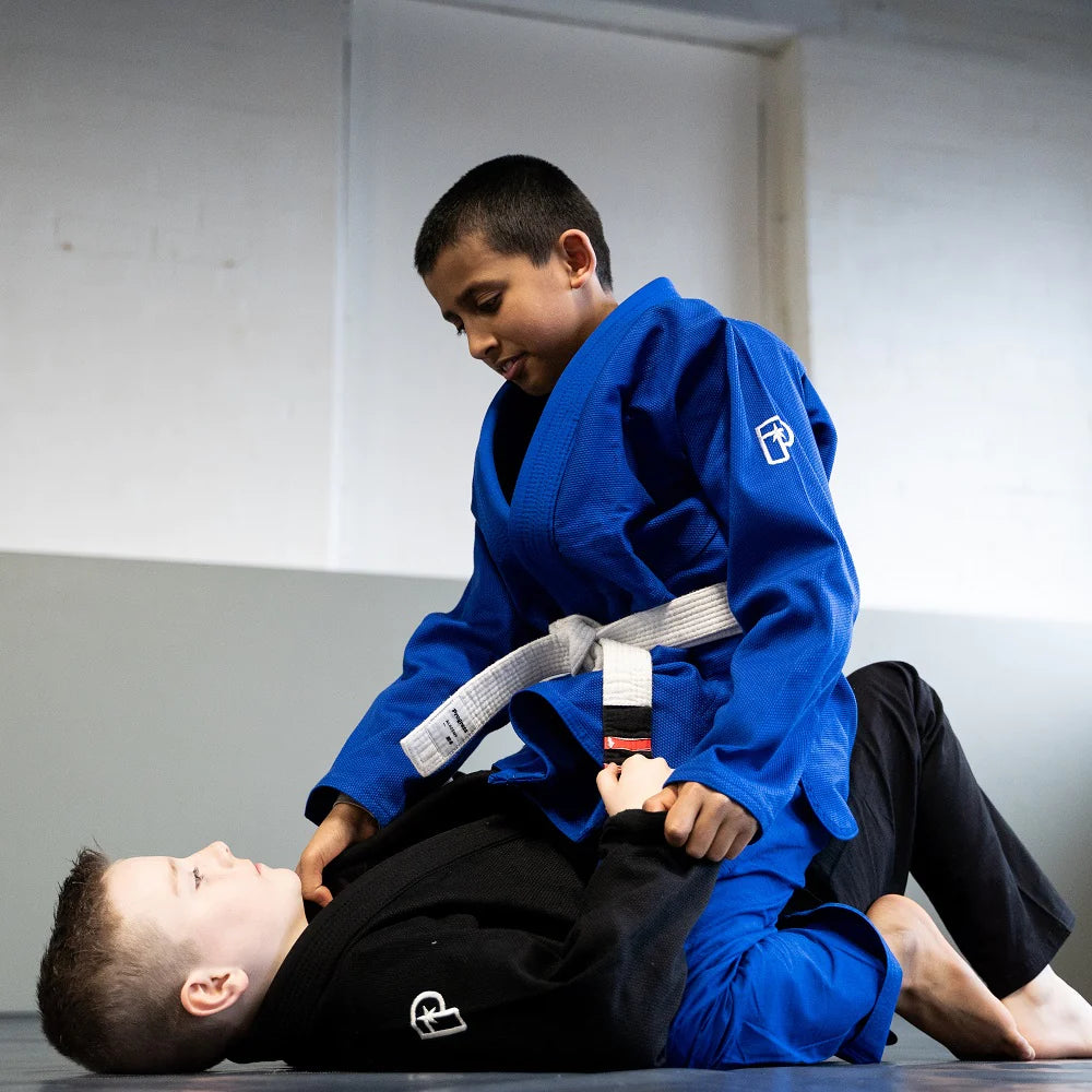 Progress Kids Academy BJJ Gi (with FREE White Belt) Fight Co