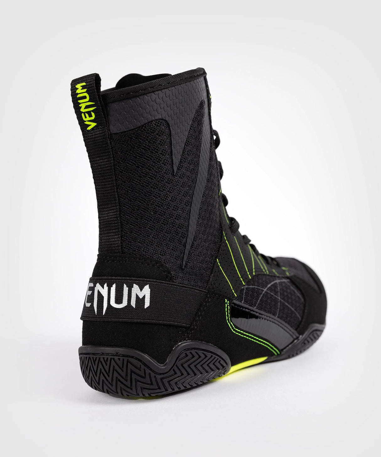Venum Training Camp 4.0 Boxing Shoes - Black/Neon Green