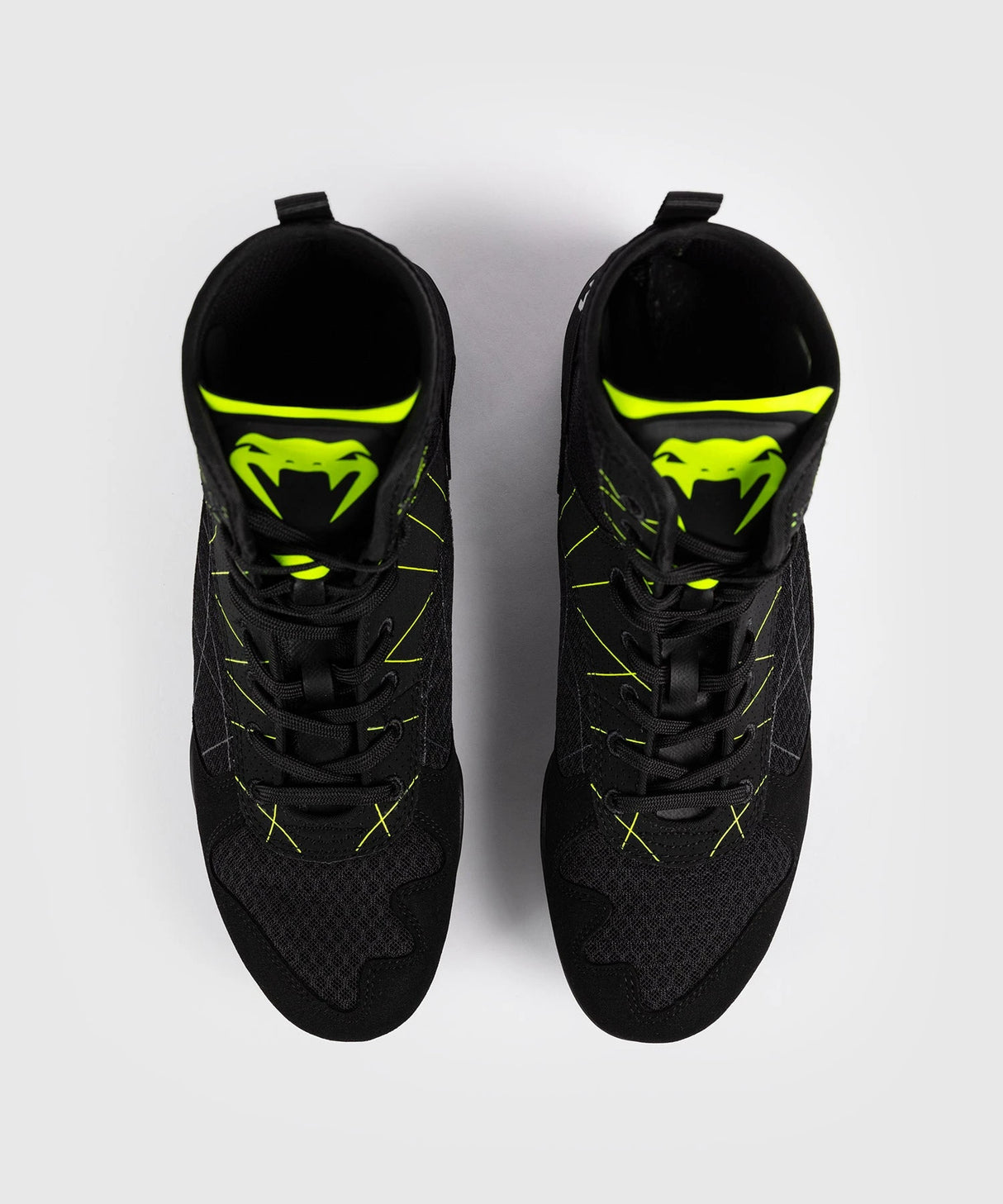 Venum Training Camp 4.0 Boxing Shoes - Black/Neon Green