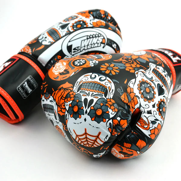 Twins Special FBGVL4-53 Calaveras Boxing Gloves